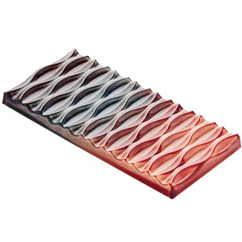 Martellato 100 g Swing Polycarbonate Snack Bar Chocolate Mould